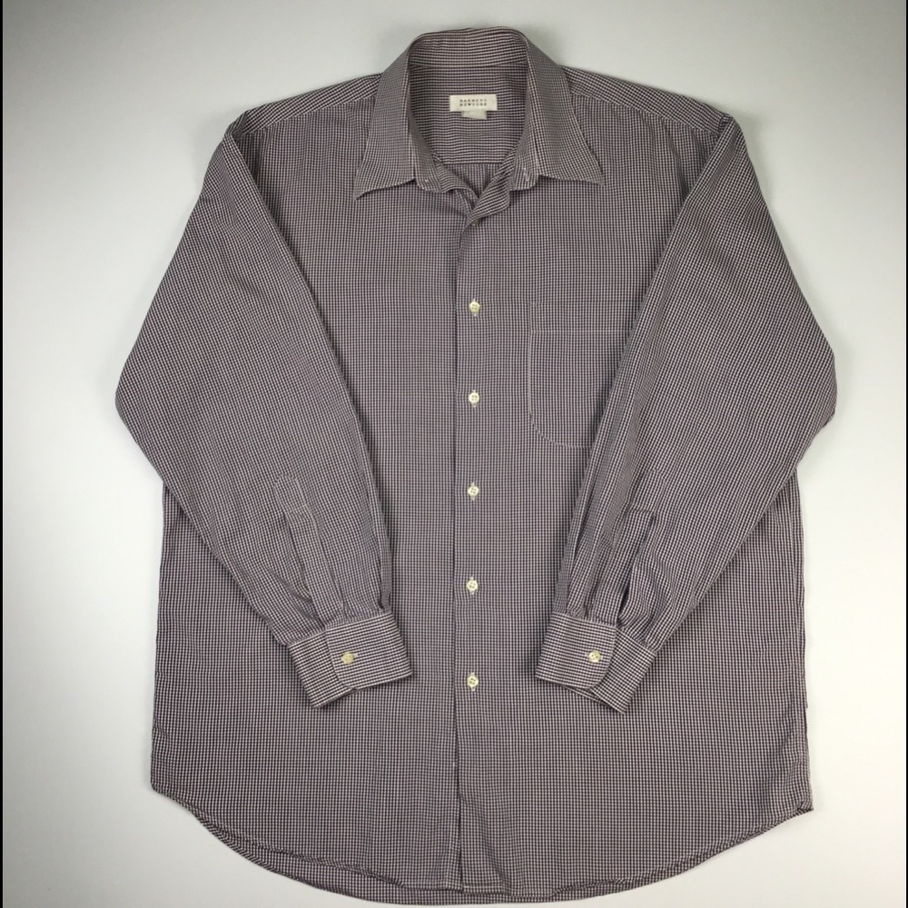 Barneys  New York Men’s 16 Button Down Shirt